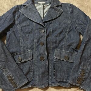 Ann Taylor Denim Blazer size 8